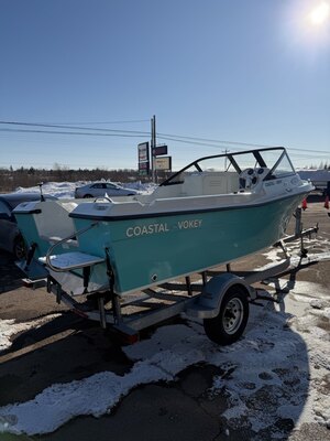 2025 Coastal Vokey 198 WT with Trailer & Yamaha F90hp Outboard