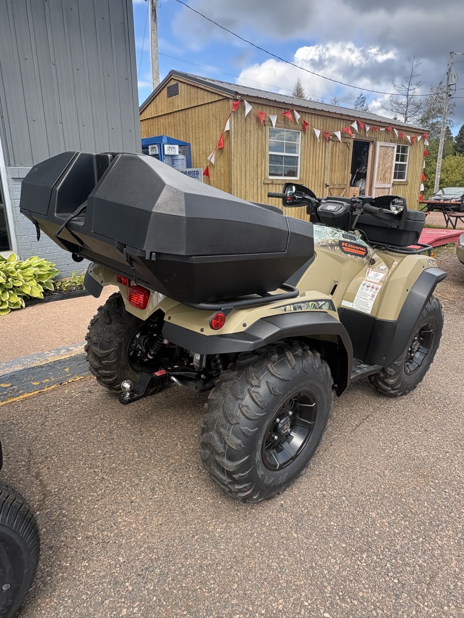 2025 Yamaha Kodiak 450 EPS Demo See List of Accessories