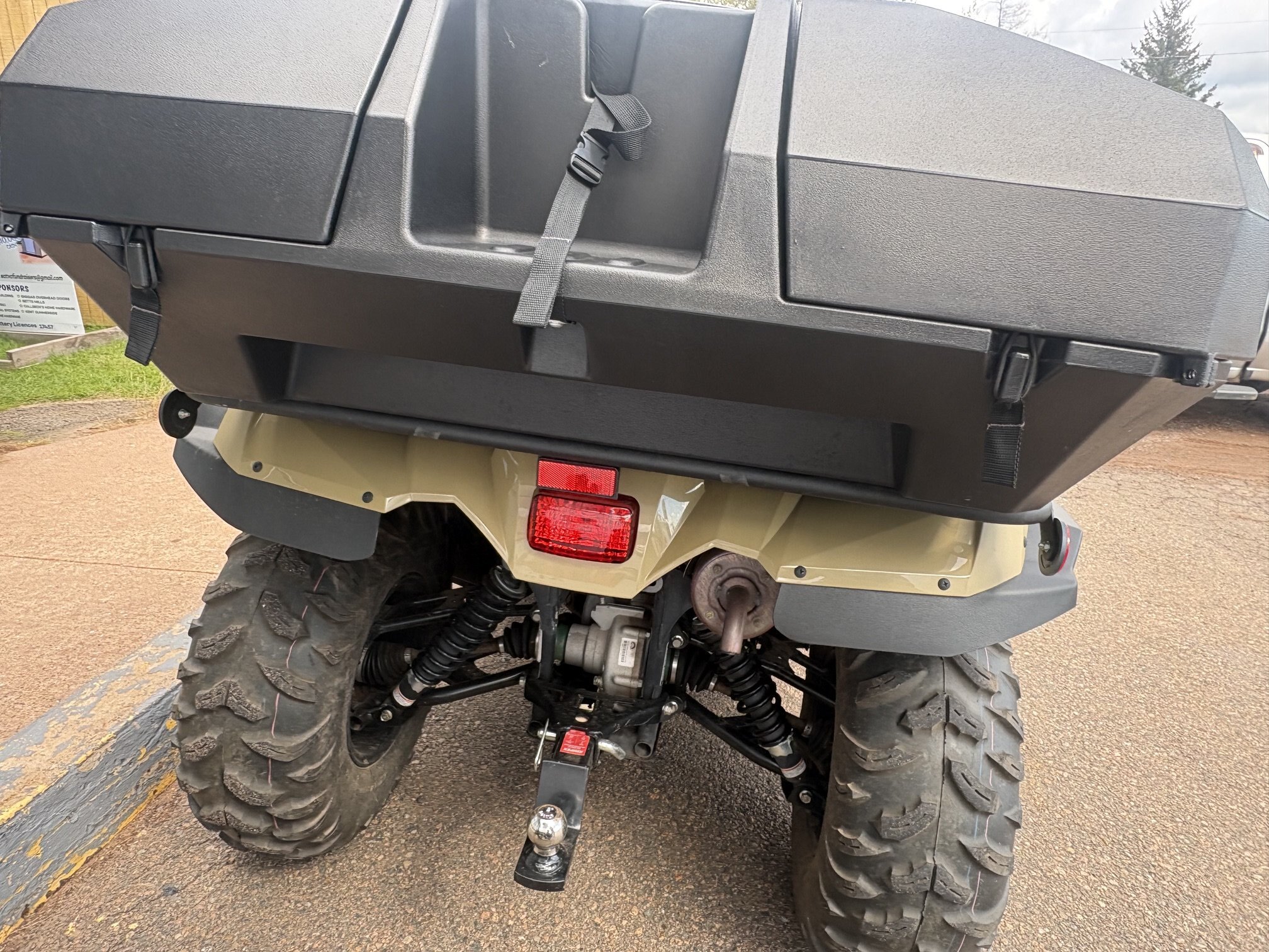 2025 Yamaha Kodiak 450 EPS Demo See List of Accessories