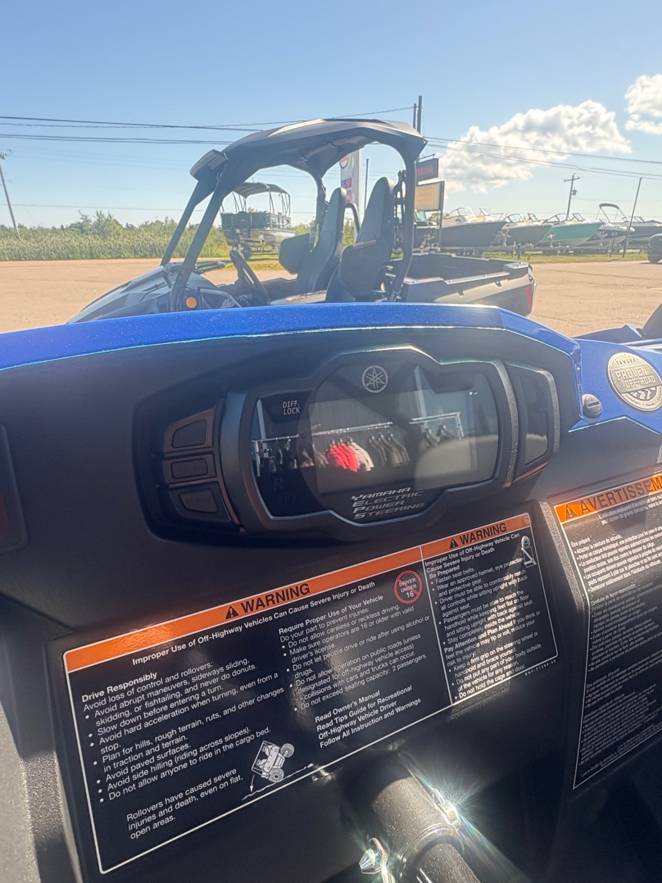 2025 Yamaha VIKING Yamaha Blue