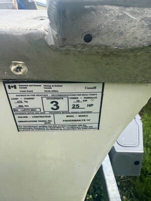 2016 Fisherman FS14 Fibrerglass Boat (Trailer Not Included)