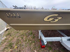 2026 G3 Gator Tough Jon Boat 1544 Live Well Trailers & Yamaha Outboards Sold Separately