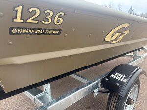 2026 G3 Gator Tough Jon Boat 1236 Trailers & Yamaha Outboards Sold Separately