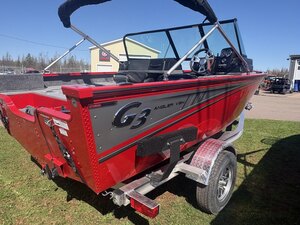 2026 G3 Angler V164 F with Trailer & Yamaha White F50hp Outboard
