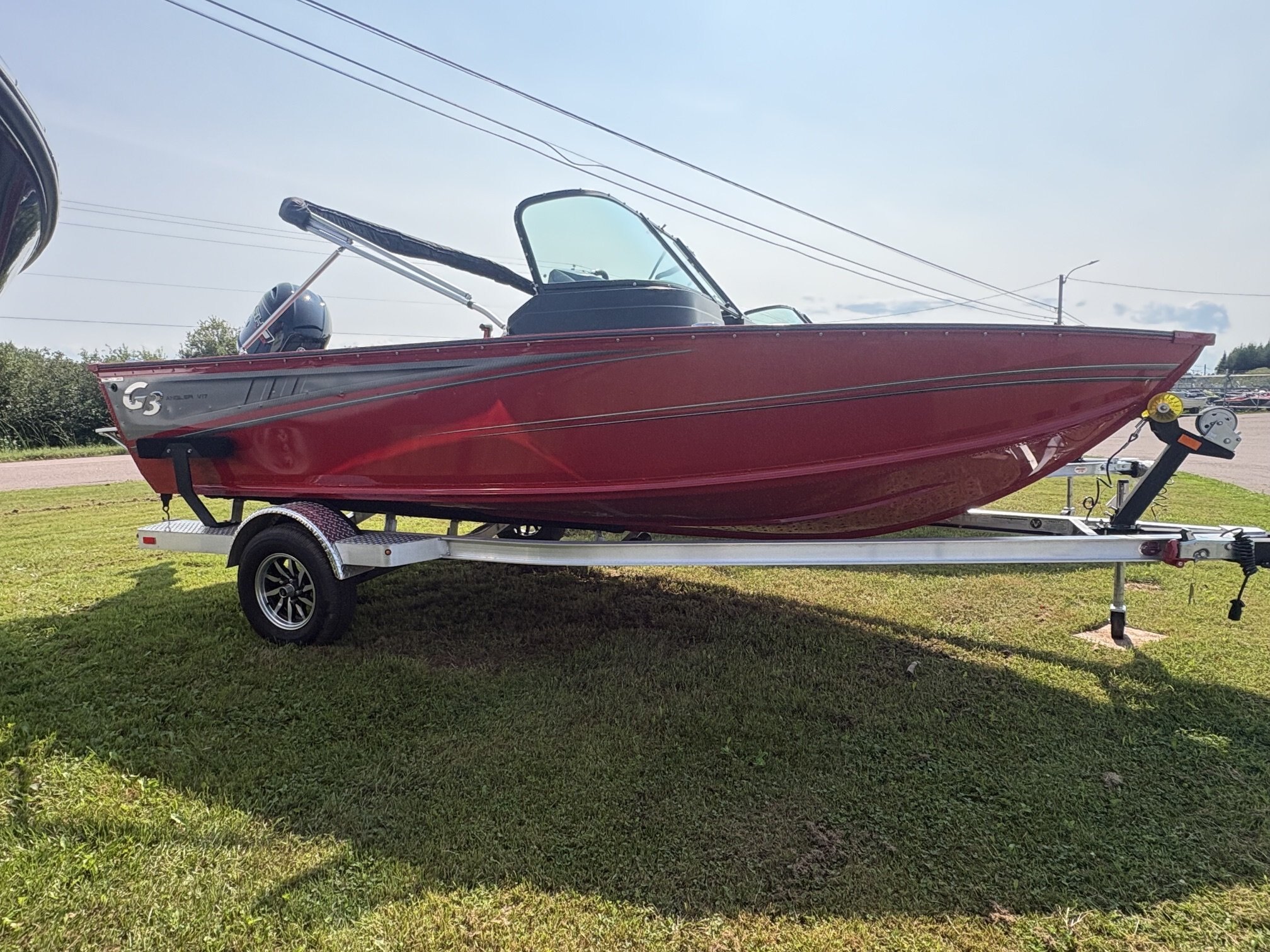 2026 G3 Angler V17 FS with Trailer & Yamaha VMAX 115hp SHO Outboard