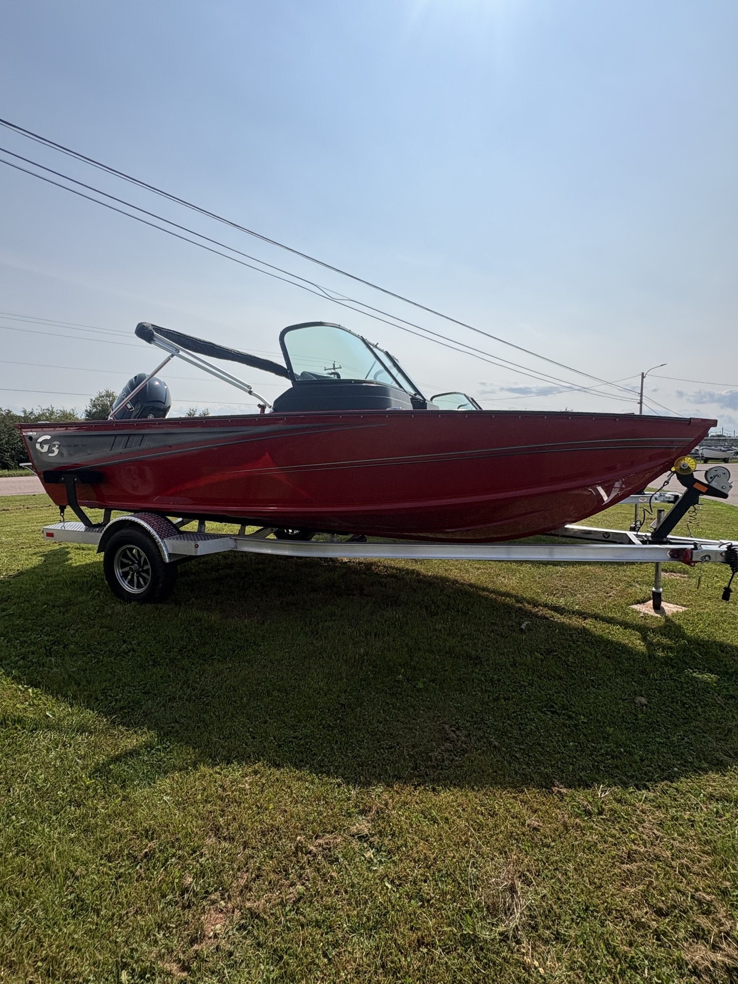 2026 G3 Angler V17 FS with Trailer & Yamaha VMAX 115hp SHO Outboard