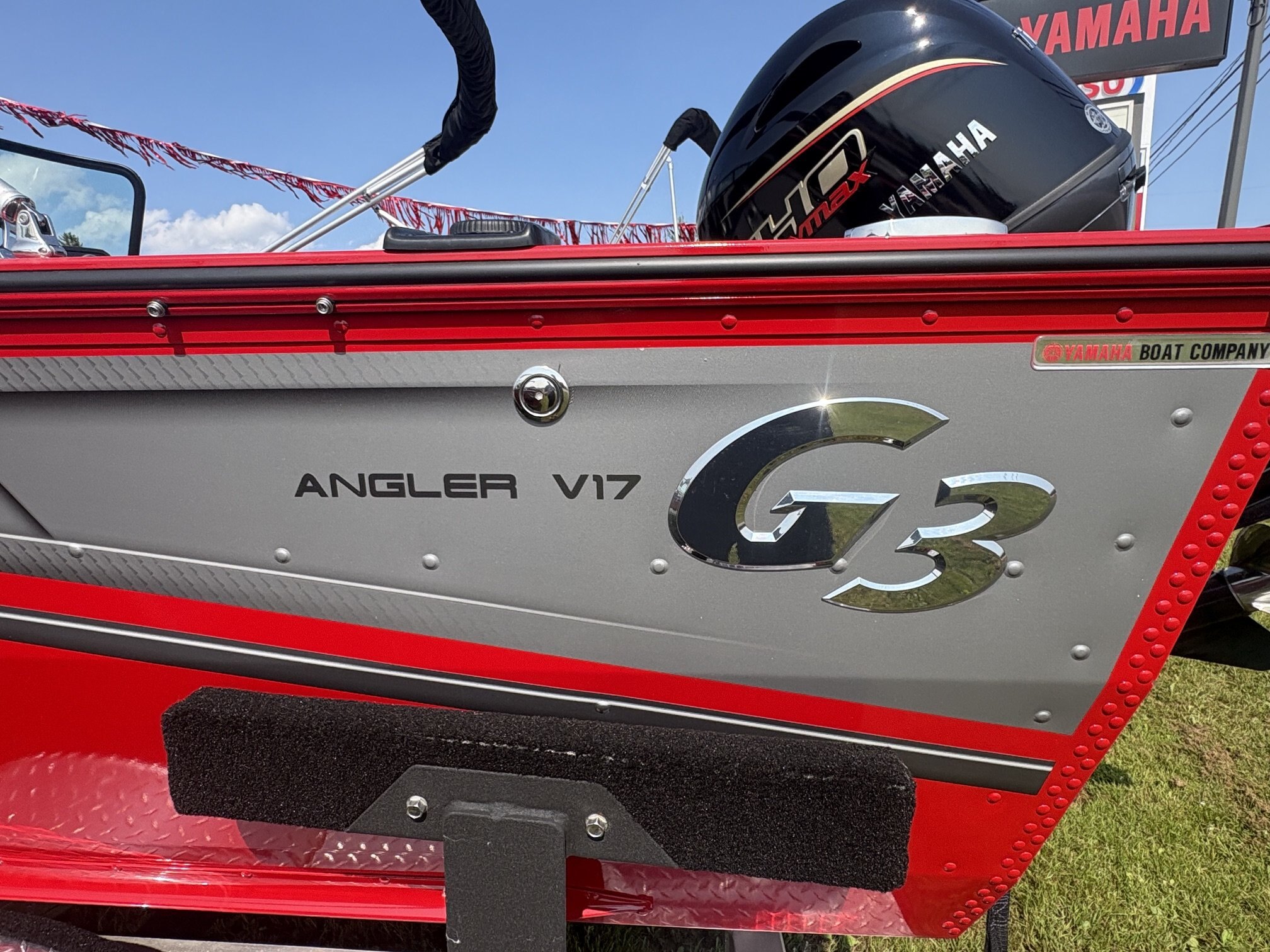 2026 G3 Angler V17 FS with Trailer & Yamaha VMAX 115hp SHO Outboard