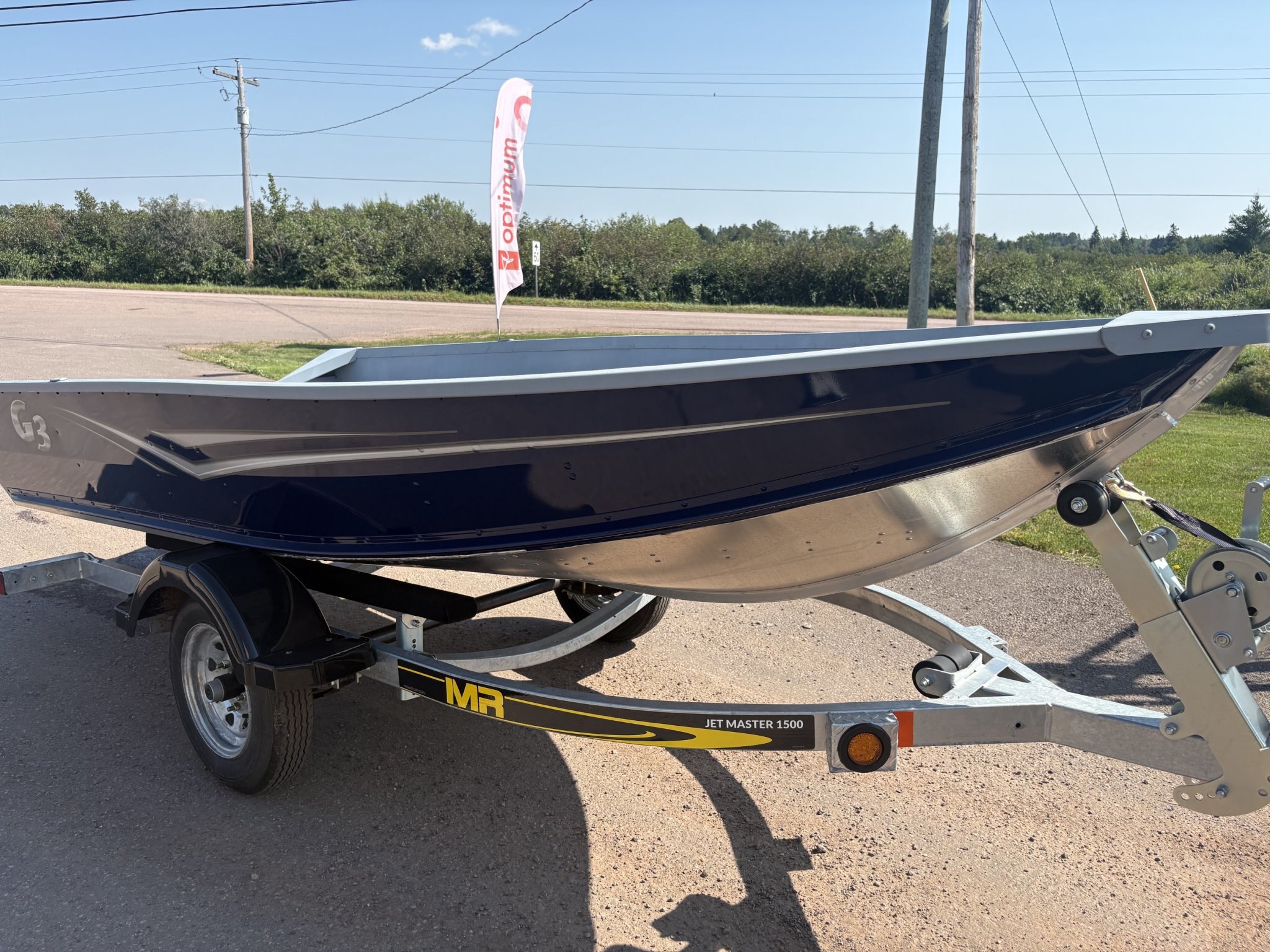 2024 G3 Guide V12 Boat Trailer & Yamaha Outboards Sold Separately