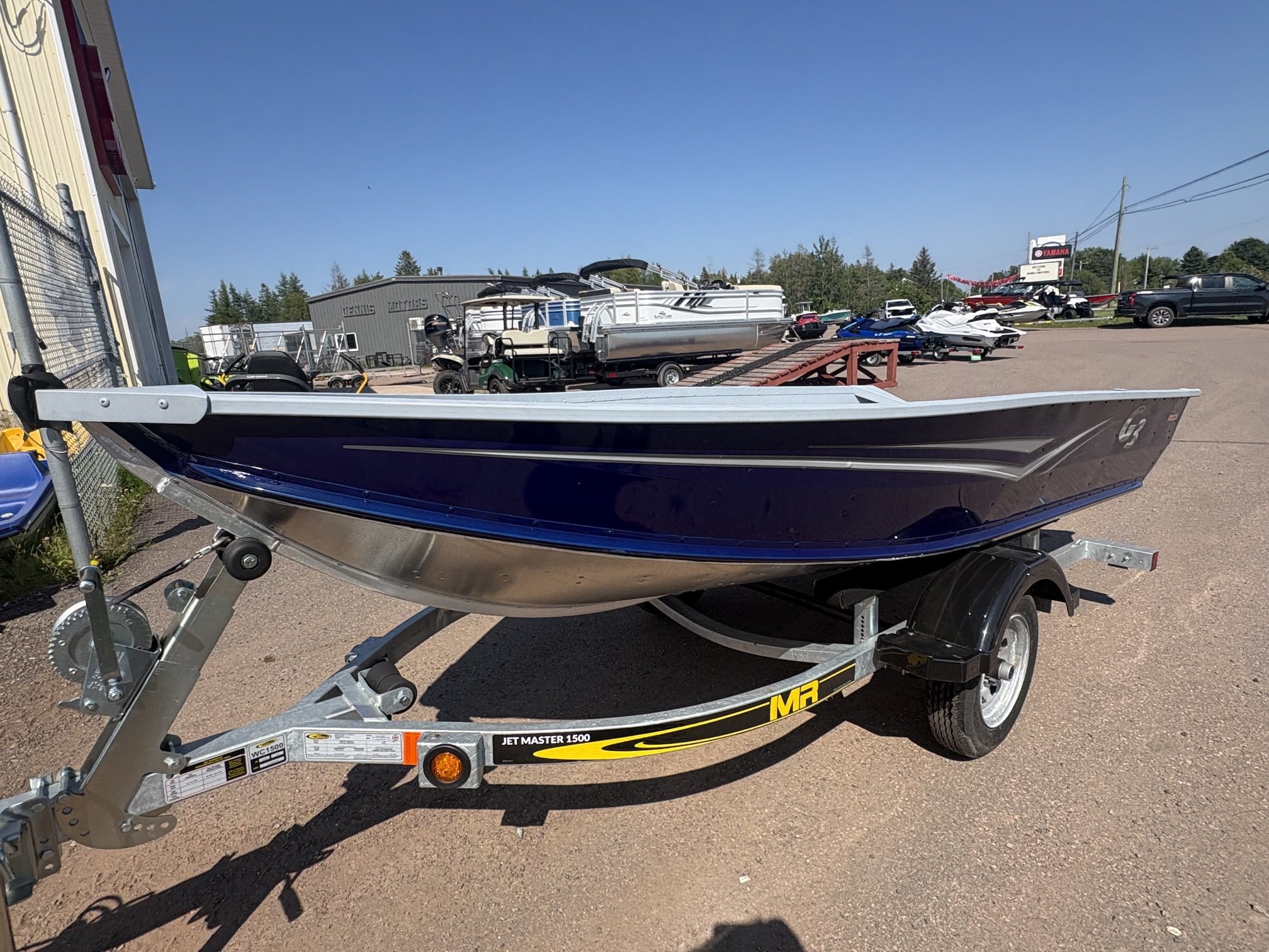 2024 G3 Guide V12 Boat Trailer & Yamaha Outboards Sold Separately