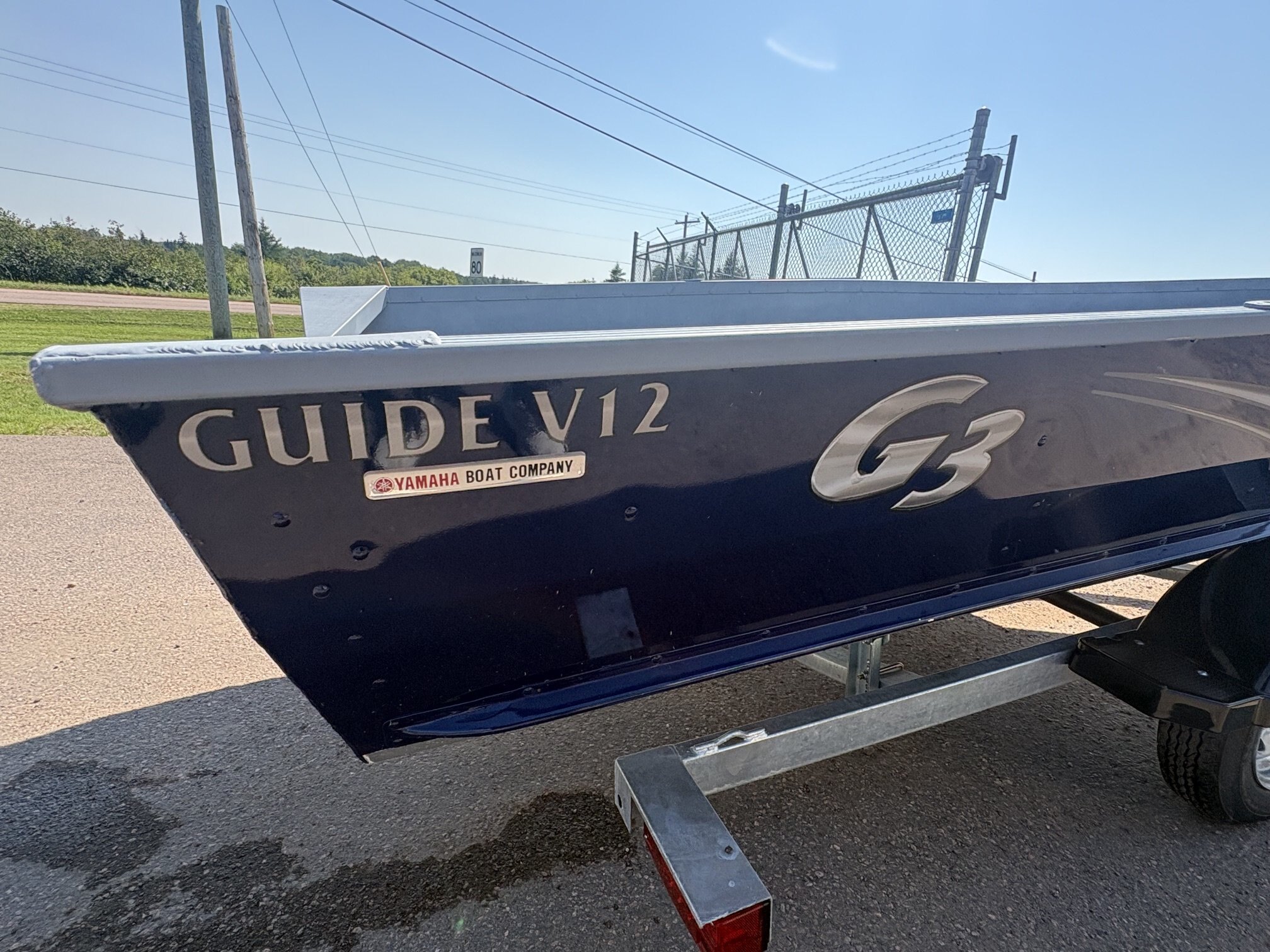 2024 G3 Guide V12 Boat Trailer & Yamaha Outboards Sold Separately