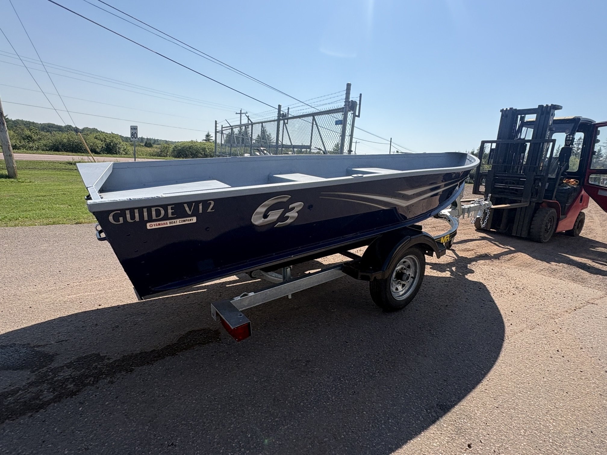 2024 G3 Guide V12 Boat Trailer & Yamaha Outboards Sold Separately