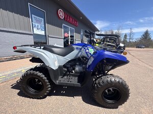 2026 Yamaha Grizzly 110 Armour Grey & Blue