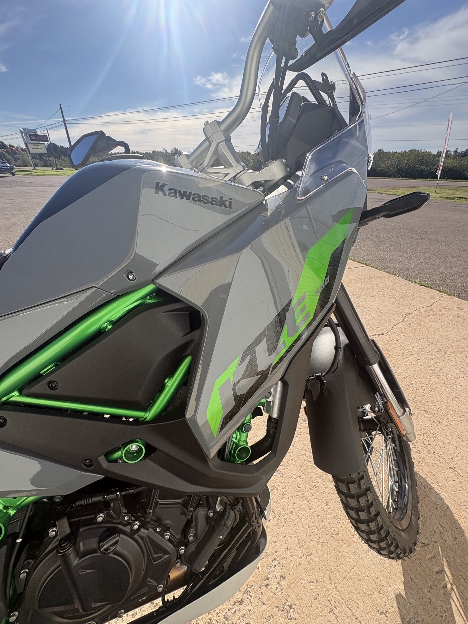 2026 Kawasaki KLE500 SE Only 261kms Warranty until 06/29/2027