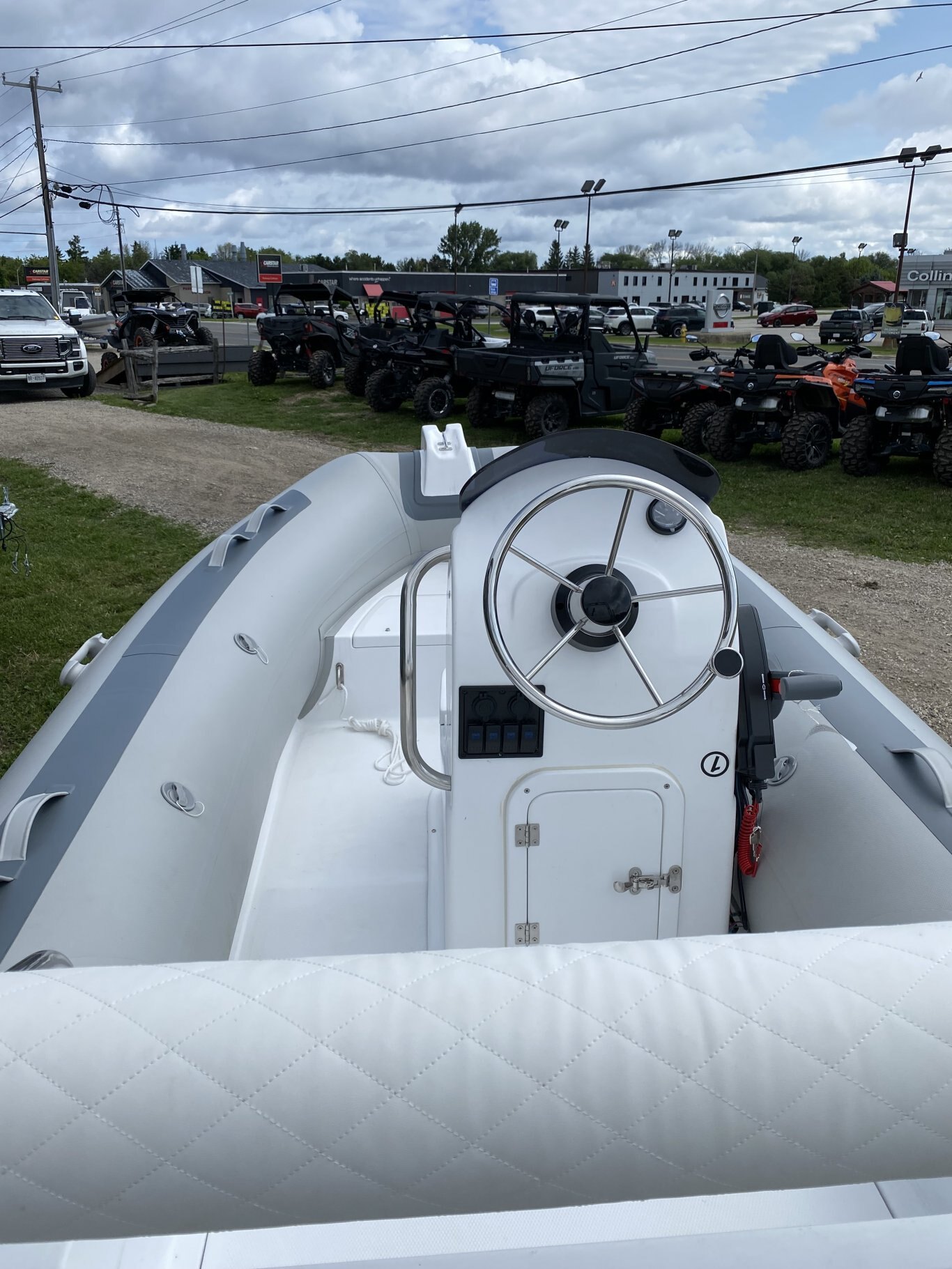 NEW 14' 390 Fiberglass RIB with NEW Yamaha 40HP Outboard + NEW Trailer