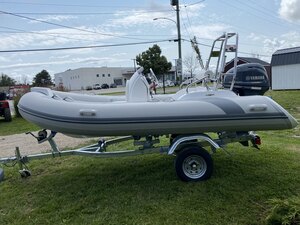 NEW 14' 390 Fiberglass RIB with NEW Yamaha 40HP Outboard NEW Trailer