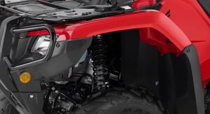 2027 Honda Rubicon 520 DCT IRS EPS Automatic Hero Red