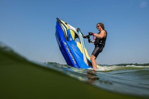 2026 Yamaha JetBlaster PRO 3 UP Azure Blue/Lunar Yellow