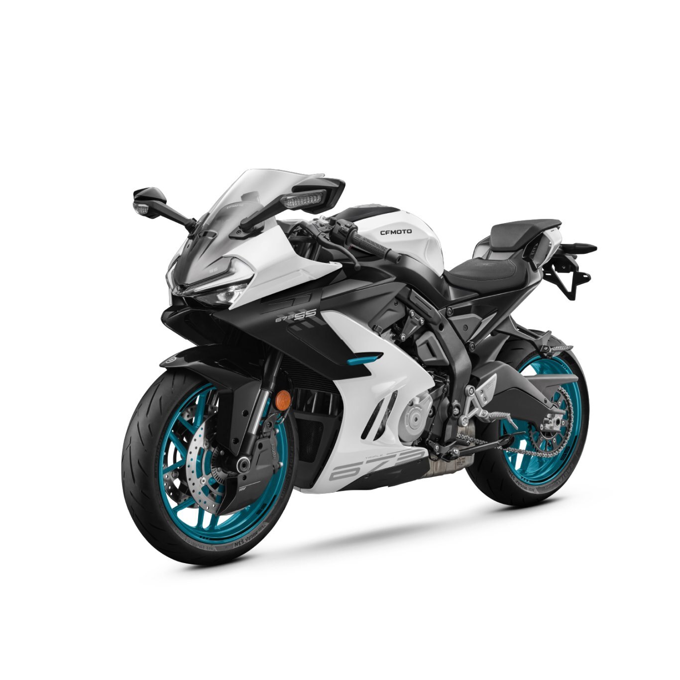 2026 CFMOTO 675SS Nebula White