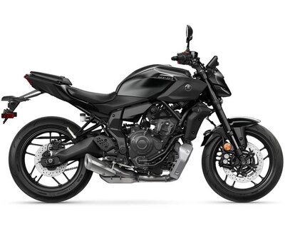 2026 Yamaha MT-07 Matte Raven Black