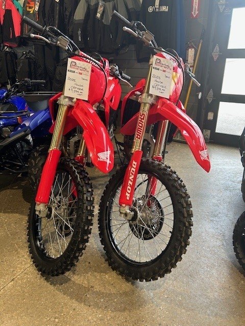 2025 HONDA CRF450R DEMO SALE 2 UNITS