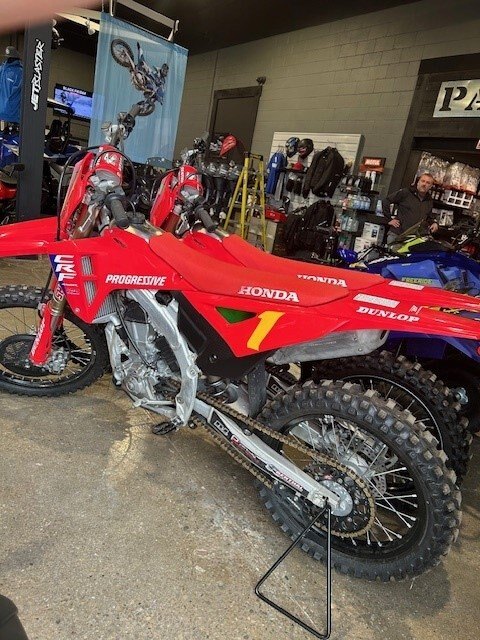 2025 HONDA CRF450R DEMO SALE 2 UNITS