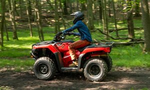 2027 Honda Rancher TRX420 Manual Shift Black Forest Green