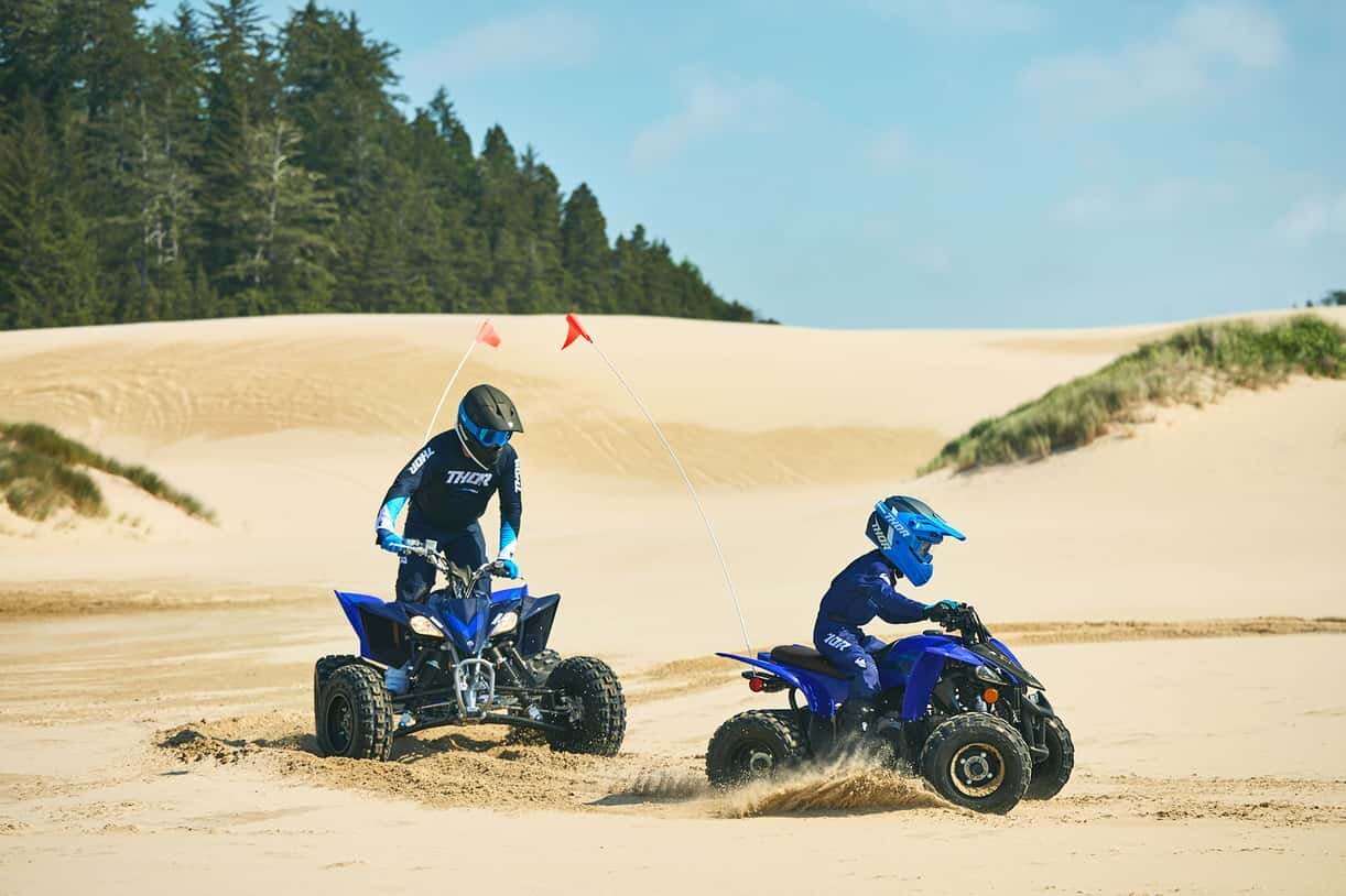 2027 Yamaha YFZ50 Team Yamaha Blue
