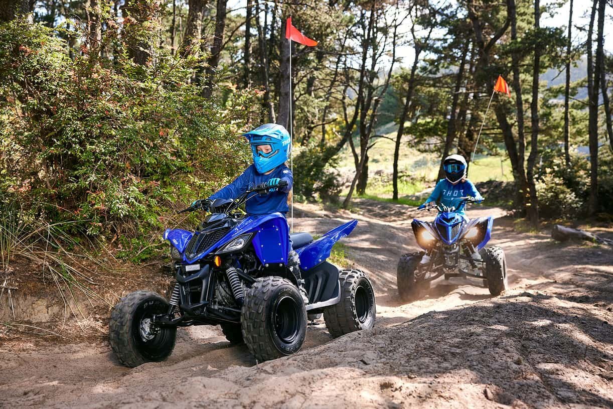 2025 Yamaha Raptor 110 Team Yamaha Blue