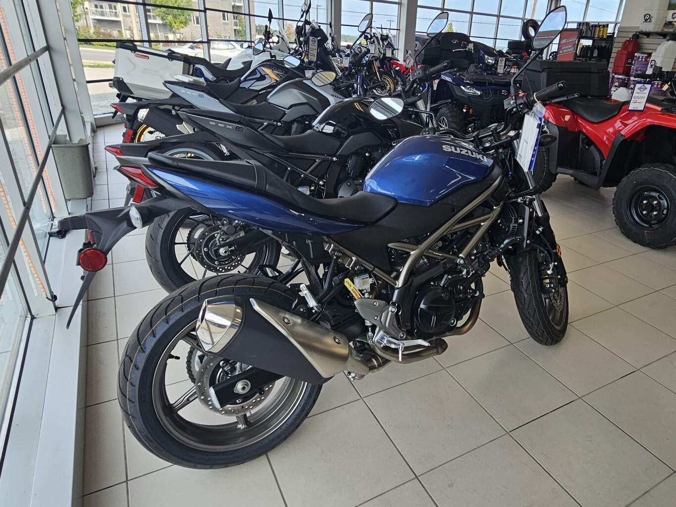 2024 Suzuki SV650A Metallic Reflective Blue