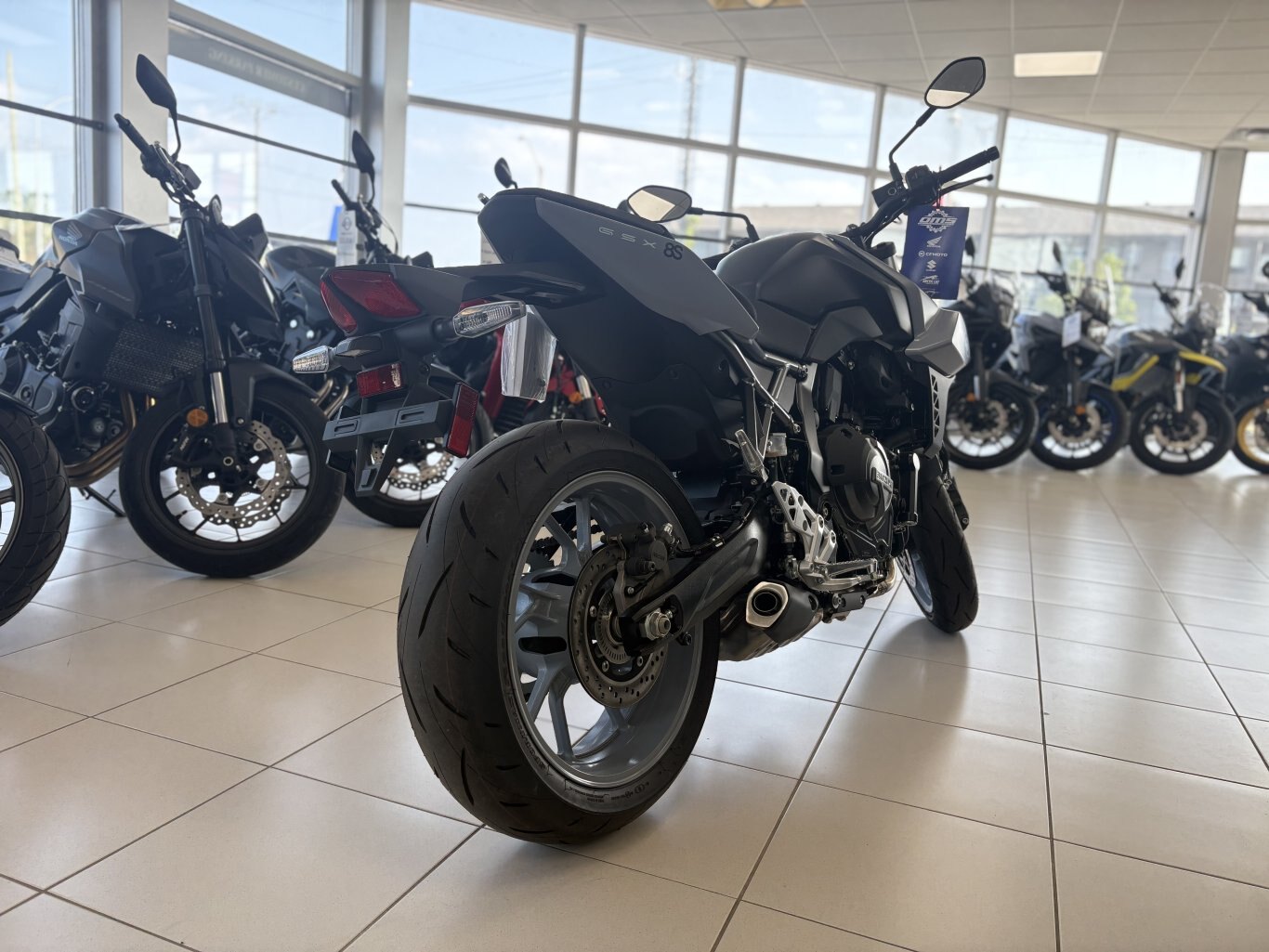 2024 Suzuki GSX 8S Glass Mat Mechanical Grey