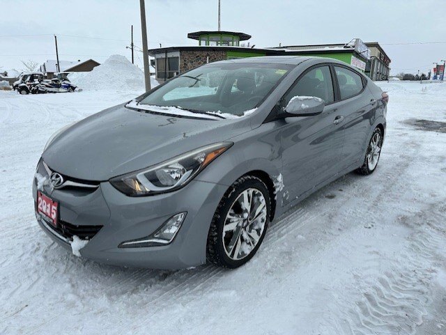 2015 HYUNDAI ELANTRA GLS / $194.02 BIWEEKLY INCLUDING TAX / SUNROOF / HEATED FRONT SEATS