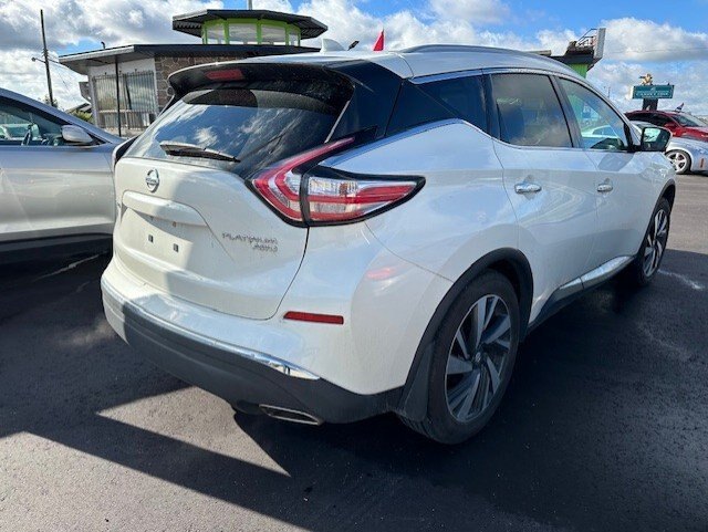 2017 NISSAN MURANO PLATINUM / 273.22 B/W TAX IN / LOW KMS / PANO ROOF