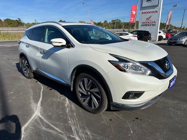 2017 NISSAN MURANO PLATINUM AWD / $273.22 BIWEEKLY INCLUDING TAX / VENTILATED FRONT SEATS / REMOTE START