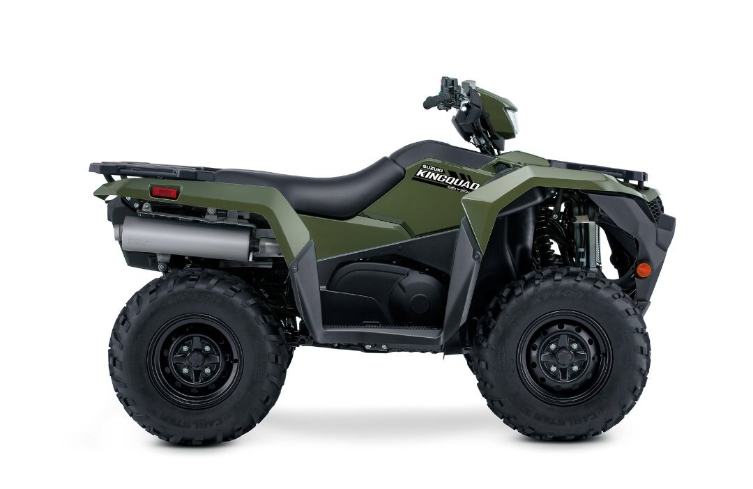 2025 Suzuki KingQuad 500XP Flame Red