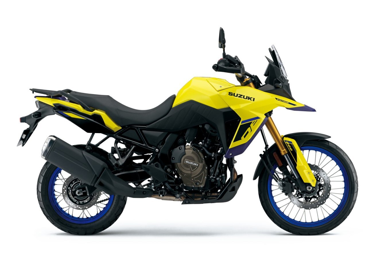 2025 Suzuki V Strom 800DE Champion Yellow