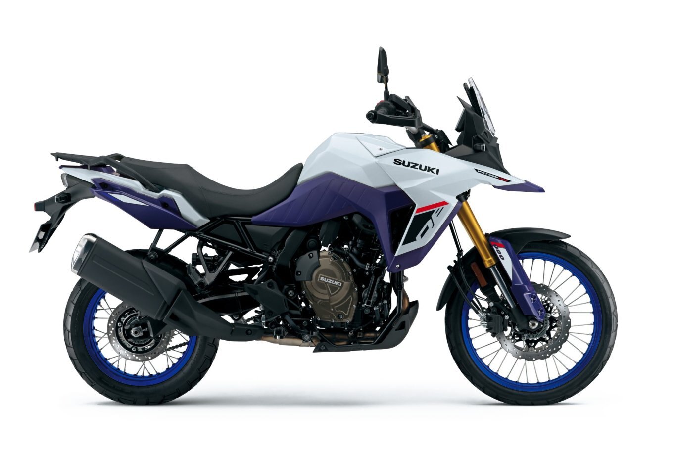 2025 Suzuki V-Strom 800DE Pearl Tech White