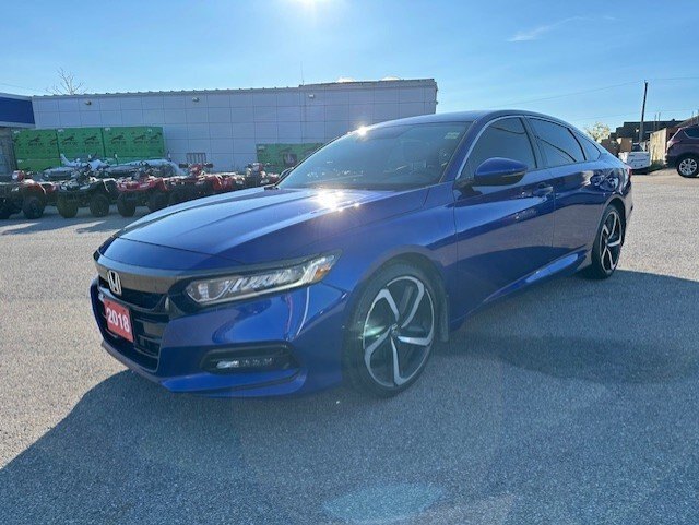 2018 HONDA ACCORD SPORT / $222.51 BIWEEKLY INCLUDING TAX / SUNROOF / HEATED FRONT SEATS