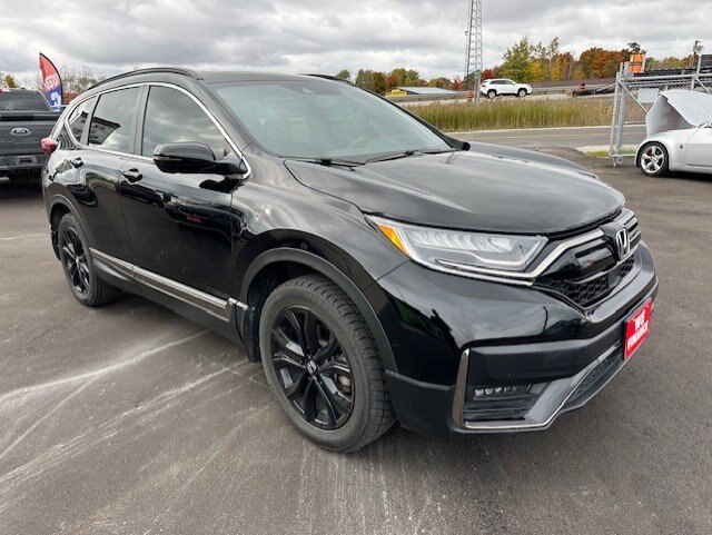 2022 HONDA CR V BLACK EDITION / $293.92 BIWEEKLY INCLUDING TAX / WIRELESS CHARGING / NAVIGATION / HEATED STEERING WHEEL