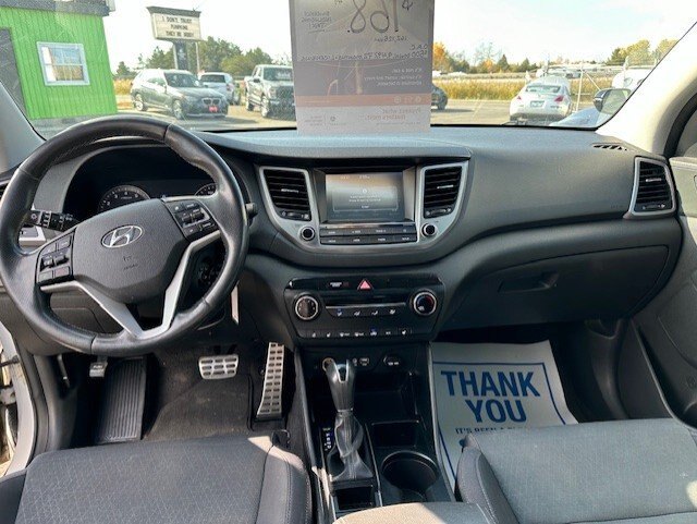 2018 HYUNDAI TUCSON NOIR AWD / $167.85 BIWEEKLY INCLUDING TAX / PANORAMIC SUNROOF / HEATED FRONT SEATS