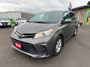 2018 TOYOTA SIENNA LE FWD / $269.85 BIWEEKLY INCLUDING TAX / 8 PASSENGER / HEATED FRONT SEATS