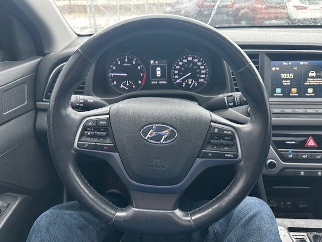 2018 HYUNDAI ELANTRA GLS / $161.58 BIWEEKLY INCLUDING TAX / SUNROOF / HEATED STEERING WHEEL