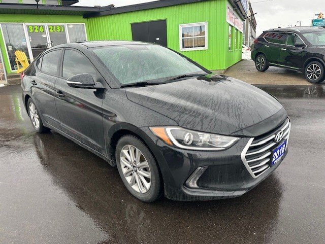 2018 HYUNDAI ELANTRA GLS / $161.58 BIWEEKLY INCLUDING TAX / SUNROOF / HEATED STEERING WHEEL