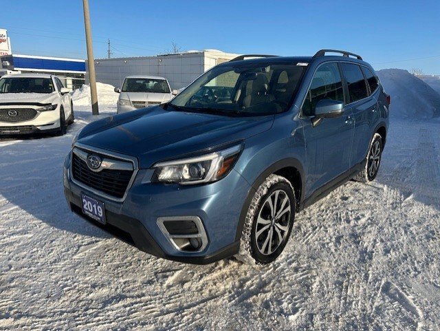 2019 SUBARU FORESTER LIMITED WITH EYESIGHT / $264.05 BIWEEKLY INCLUDING TAX / PANORAMIC SUNROOF / BLIND SPOT MONITORING