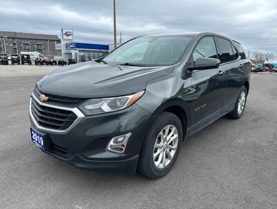 2019 CHEVROLET EQUINOX LT AWD / $229.09 BIWEEKLY INCLUDING TAX / HEATED FRONT SEATS / CARFAX CLEAN