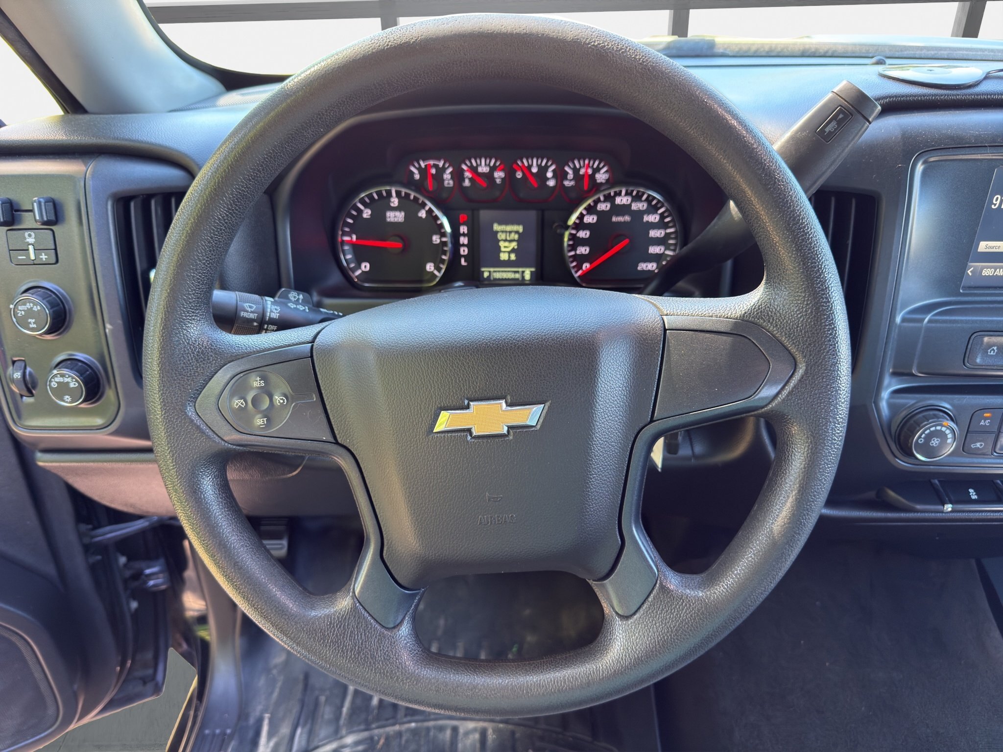 2018 CHEVROLET SILVERADO 1500 CUSTOM DOUBLE CAB / $287.38 BIWEEKLY INCLUDING TAX / REMOTE START / TRAILER BRAKE CONTROLLER