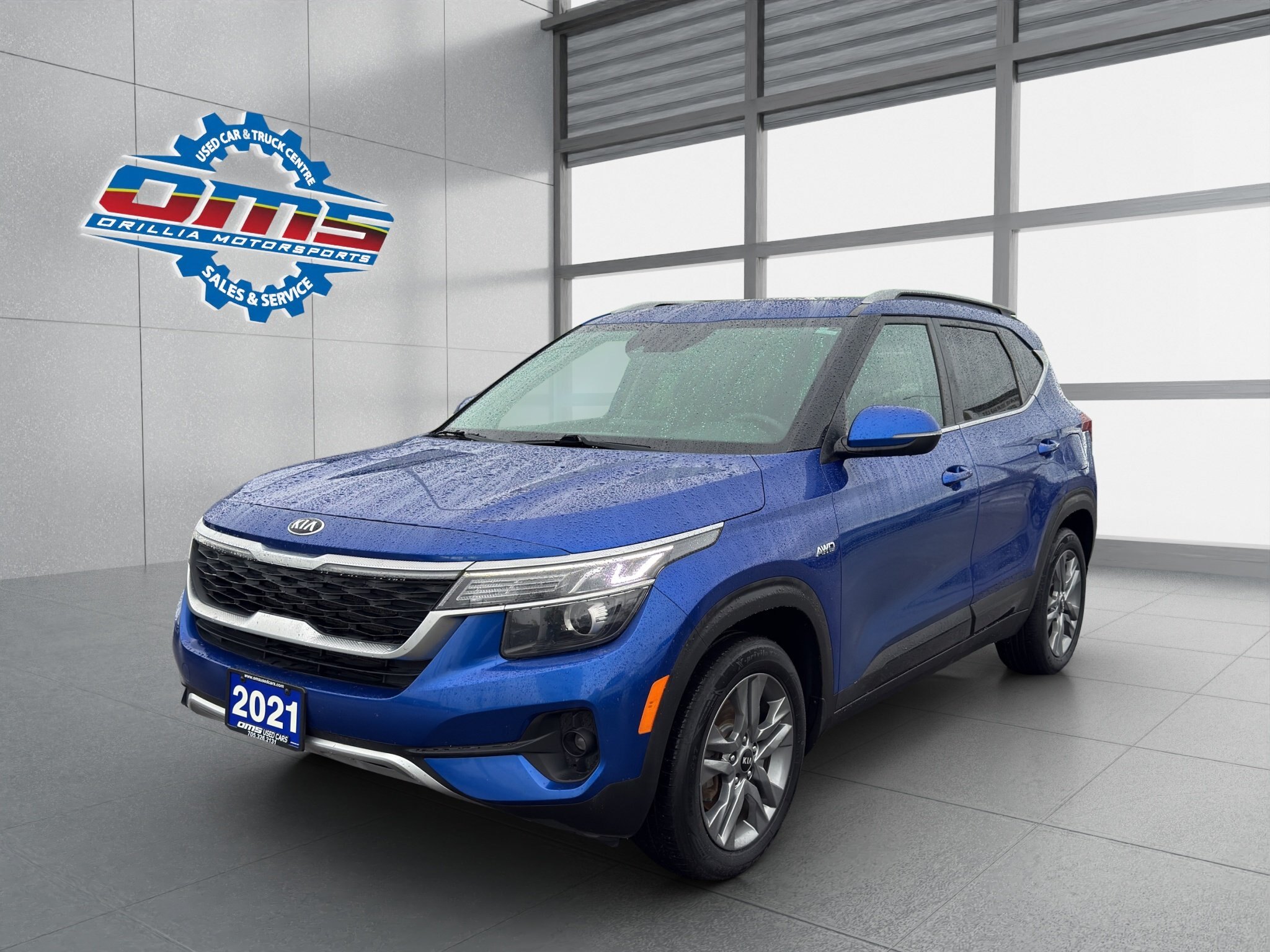 2021 KIA SELTOS EX / $177.82 BIWEEKLY INCLUDING TAX / REMOTE START / SUNROOF / HEATED STEERING WHEEL