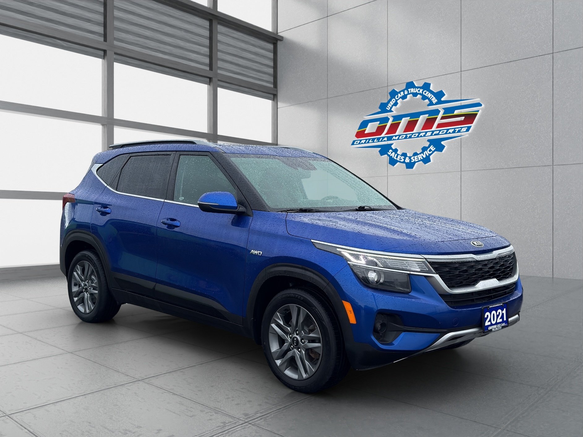 2021 KIA SELTOS EX / $177.82 BIWEEKLY INCLUDING TAX / REMOTE START / SUNROOF / HEATED STEERING WHEEL