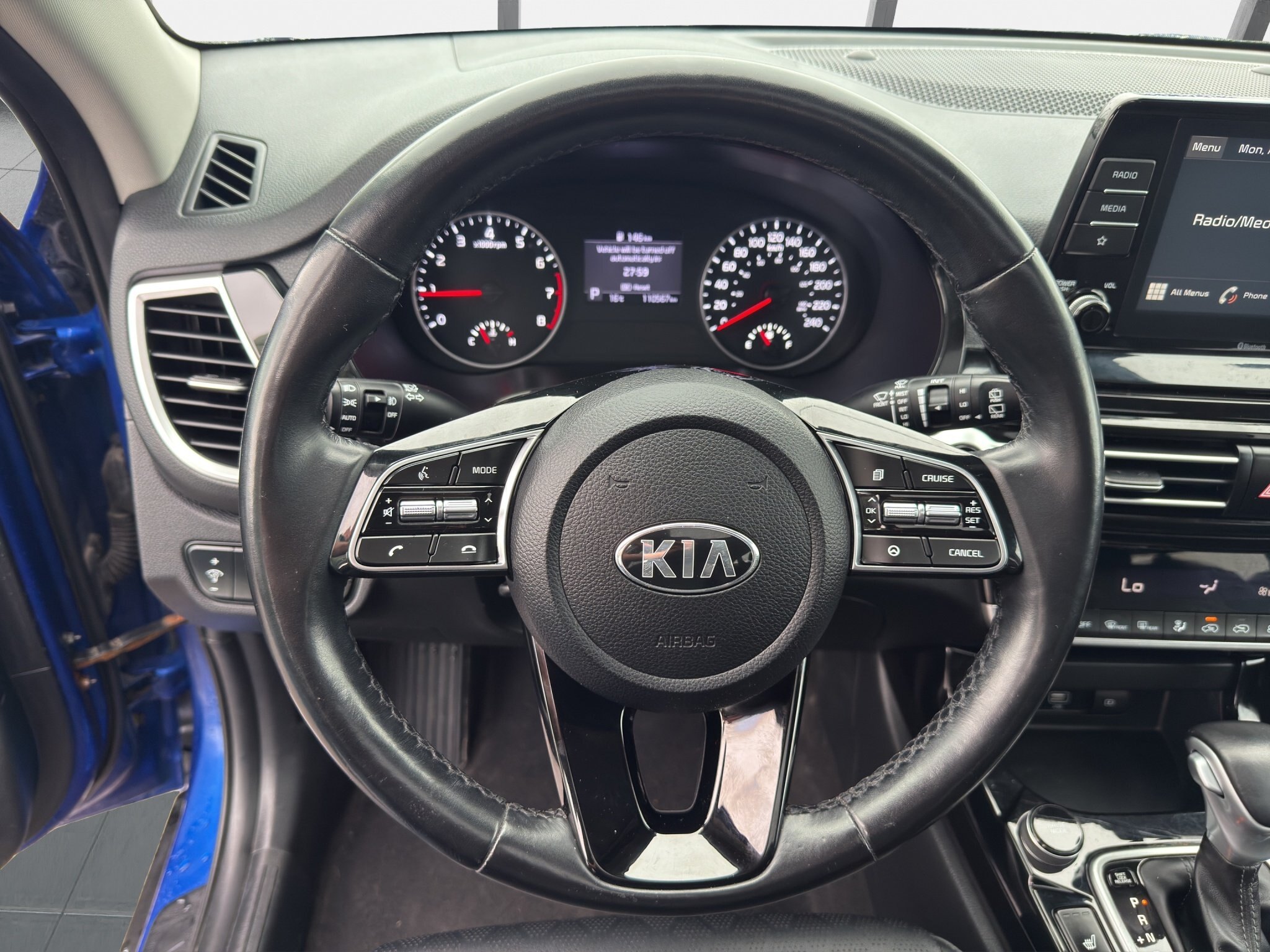 2021 KIA SELTOS EX / $177.82 BIWEEKLY INCLUDING TAX / REMOTE START / SUNROOF / HEATED STEERING WHEEL