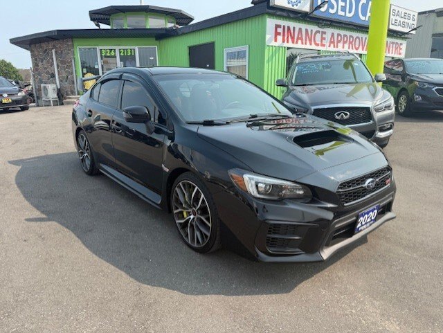 2020 SUBARU WRX STI LIMITED / $311.33 BIWEEKLY INCLUDING TAX / 6 SPEED MANUAL / SUNROOF / HEATED FRONT SEATS