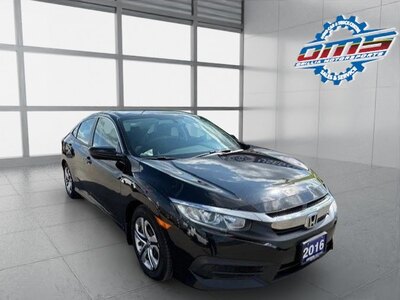 2016 HONDA CIVIC SEDAN LX / $215.19 BIWEEKLY INCLUDING TAX / APPLE CARPLAY